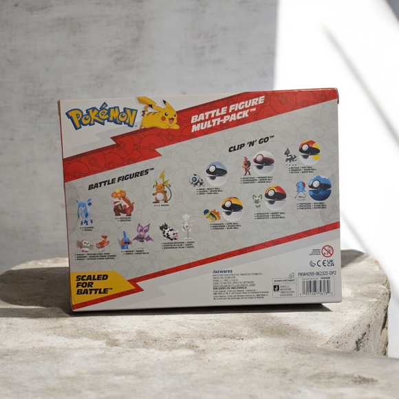Pokemon Battle Ready Figure Multi-Pack - Red - Picture 2 of 3